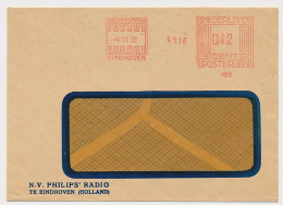 Meter Cover Netherlands 1932 - Francotyp 103 Philips Radio - Eindhoven - Non Classés