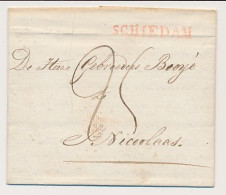 Schiedam - St. Niklaas Belgie 1829 - ...-1852 Préphilatélie