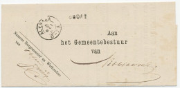 Naamstempel Obdam 1881 - Lettres & Documents