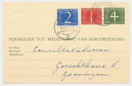 Verhuiskaart G. 29 Sappemeer - Groningen 1964 - Postwaardestukken