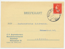 Firma Briefkaart Naaldwijk 1947 - Manufacturenhandel  - Ohne Zuordnung