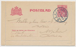 Postblad G. S Gravenhage - Rotterdam 1914 - Postwaardestukken