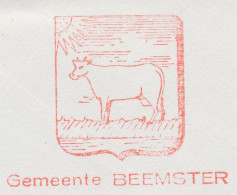 Meter Cover Netherlands 1974 Cow - Cattle - Hoftiere