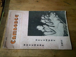 Revue Mensuelle "Cambodge D'aujourd'hui". 4ème Année N° Spécial - Novembre Décembre 1961 - Other & Unclassified