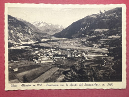 Cartolina - Ulzio ( Torino ) - Abbadia - Panorama Con Rocciamelone - 1952 - Sonstige & Ohne Zuordnung