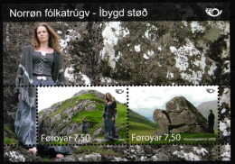 Dänemark Färöer Block 22 Postfrisch #NP820 - Faroe Islands