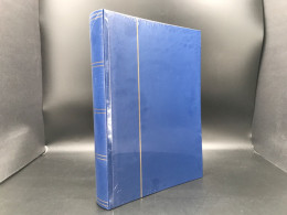 Leuchtturm Einsteckbuch Blau DIN A4 30 Blätter 60 Weiße Seiten Neu ( - Grand Format, Fond Blanc