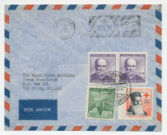 Cover / Postmark Chili 1959 40 Yeaqrs KLM - Royal Dutch Airline - Airplanes