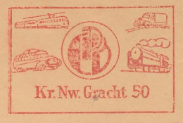 Meter Cover Netherlands 1963 Protestant Christian Union Of Transport Workers  - Treinen