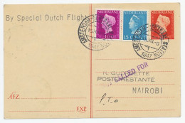 VH A 288 E Amsterdam - Nairobi Kenia 1947 - Non Classés