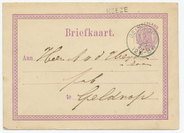 Naamstempel Heeze 1877 - Lettres & Documents