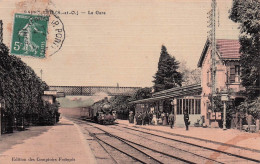 SAINT LEU LA FORÊT-la Gare (colorisée) - Saint Leu La Foret