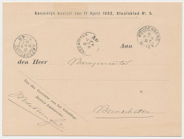 Kleinrondstempel Woudenberg 1887 - Zonder Classificatie