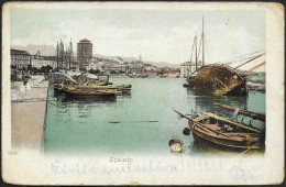 Croatia-----Split (Spalato)-----old Postcard - Croatie