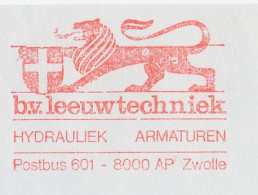 Meter Top Cut Netherlands 1988 Coat Of Arms - Lion - Autres & Non Classés