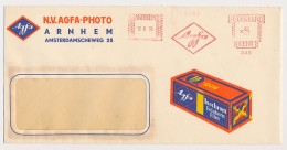 Illustrated Meter Cover Netherlands 1939 Agfa - Photography Products - Arnhem - Photographie