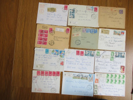 Lots Lettres Recommandées En état N°4 - 1961-....
