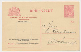 Spoorwegbriefkaart G. NS103-I F - Locaal Te Winterswijk G.O.L.S. - Ganzsachen