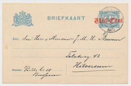 Briefkaart G. 106 A II Bussum - Hilversum 1920 - Ganzsachen