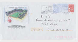 Postal Stationery / PAP France 2002 Football Stadium Sedan - Autres & Non Classés