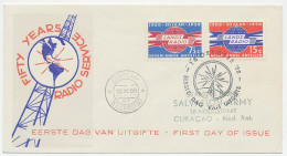 Cover / Postmark Netherlands Antilles 1958 Fifty Years Radio Service - Non Classés
