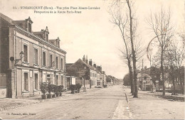 NONANCOURT (27) Vue Prise Place Alsace-Lorraine - Perspective De La Route Paris-Brest - Sonstige & Ohne Zuordnung