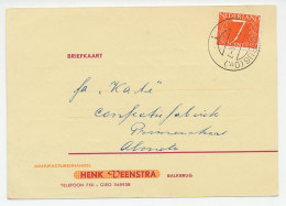 Firma Briefkaart Balkbrug 1954 - Manufacturen - Unclassified