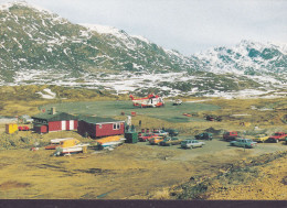 Greenland PPC Sisimiut Holsteinsborg - Heliporten Helicopter Landing Place KNI 124 Polar Card (2 Scans) - Greenland