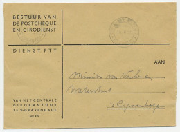 Machinestempel Postgiro Kantoor Den Haag 1950 - Unclassified