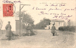 Carte 1904 Sedan : Quartier D'Asfeld ( Infanterie) - Sedan