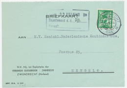 Perfin Verhoeven 022 - A.J. - Zwijndrecht 1943 - Unclassified