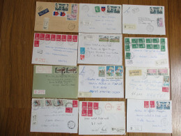 Lots Lettres Recommandées En état N°6 - 1961-....