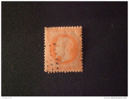 STAMPS FRANCIA LEVANT 1863 -1870 Emperor Napoléon III - New Design's 40 CENT ORANGE - 1863-1870 Napoléon III Lauré