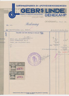 Omzetbelasting 7 CENT / 50 CENT - Denekamp 1934 - Fiscaux