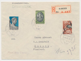 FDC / 1e Dag Em. Wereld Jamboree 1937  - Zonder Classificatie