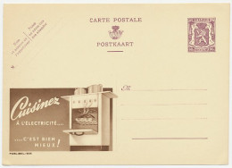 Publibel - Postal Stationery Belgium 1948 Electric Kitchen - Non Classés