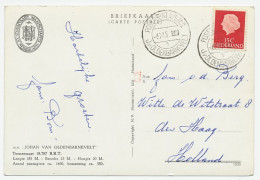 Postagent MS J.v.Oldenbarnevelt (1) 1956 : Naar Den Haag - Unclassified