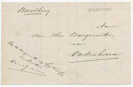 Naamstempel Spijkenisse 1876 - Briefe U. Dokumente