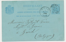 Kleinrondstempel Wijlre - Belgie 1892 - Zonder Classificatie