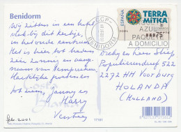 Postcard / ATM Stamp Spain 2000 Terra Mitica - Benidorm Theme Park - Greece - Egypt - Rome - Other & Unclassified