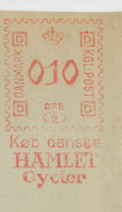 Meter Cover Denmark 1942 Bicycle - Hamlet - Cycling