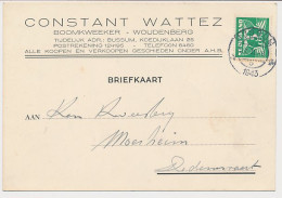 Firma Briefkaart Woudenberg / Bussum 1943 - Boomkweker - Unclassified