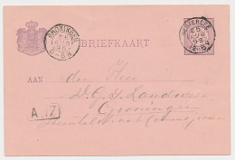 Kleinrondstempel Westerlee 1895 - Non Classés