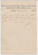 Briefkaart G. 27 Particulier Bedrukt Breda - Duitsland 1888 - Postwaardestukken