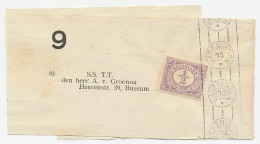 Drukwerkrolstempel / Wikkel - Wageningen 1913 - Unclassified