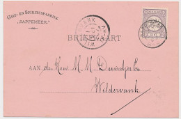 Firma Briefkaart Sappemeer 1897 - Gist- Spiritusfabriek - Zonder Classificatie