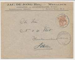 Firma Envelop Menaldum 1919 - Aardappel- Groentenhandel - Zonder Classificatie