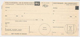 Girostortingskaart G.10 - Postcheque En Girodienst - Postal Stationery