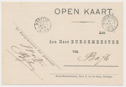 Kleinrondstempel Warffum 1886 - Non Classés