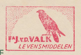 Meter Cover Front Netherlands 1942 Bird - Falcon - Autres & Non Classés